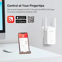 Ретранслятор Wi-Fi сигналу Mercusys ME60X [128287] - мініатюра 6