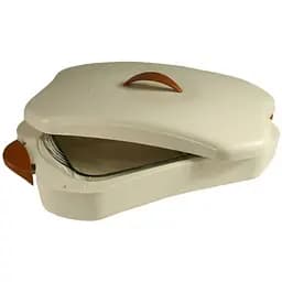 Термобокс маленький Mazhura Kale для сохранения еды, кофейный (mz1210)