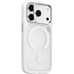 TPU+PC чохол Blueo Frosted Heat Dissipation Stand with MagSafe для Apple iPhone 17 Pro Max (6.9) Білий / White