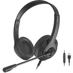 Наушники A4Tech Fstyler FH100U Stone черный микрофон USB накладные кабель 2.0 м