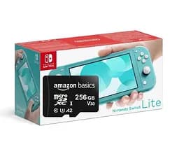 Ігрова консоль Nintendo Switch Lite Turquoise модифікована + Карта пам'яті 256 ГБ + 15 ігор - мініатюра 4