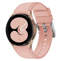 Ремінець для Samsung Galaxy Watch 4 44mm - рожевий ширина кріплення 20мм силікон Watchbands Galaxy Classic (W43-0WB29940970) - мініатюра 2