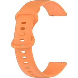 Ремінець силіконовий для смарт-годин BeWatch Amazfit універсальний 22 мм Помаранчевий (102N3L03.2)