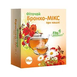 Фіточай "Бронхо-мікс" при кашлі, 50 г