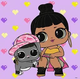 Набір для розпису L.O.L. Surprise! Honey Bun, 40x40 см, КНО6292