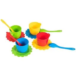 Набір посуду "Ромашка " на 4 персони, 12 елементів 39081 Tigres Різнокольоровий (4820159390816)