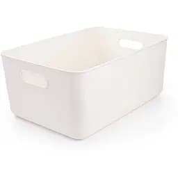 Ящик для зберігання МВМ My Home FH-13 XL 360х257х160 мм білий (FH-13 XL WHITE) - мініатюра 4