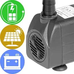 Помпа підйомна Kruger Meier HydroSpark 1750 - міні насос 12V, 1500 л/год - мініатюра 4
