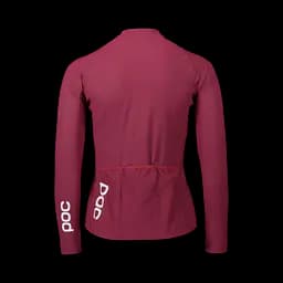Велоджерсі жіноче POC Essential Road LS Jersey S Бордовий - мініатюра 4