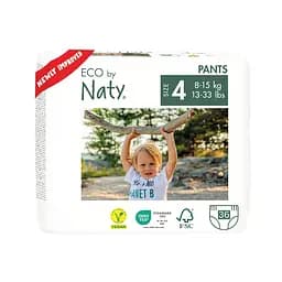 Эко подгузники трусики размер 4. 8-15 кг., 36 шт ECO BY NATY