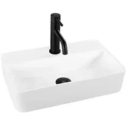 Умивальник Rea Naomi white накладний підвісний REA-U0630, Білий