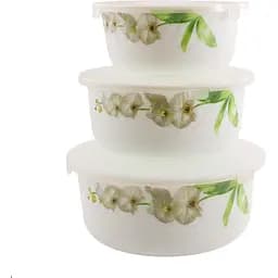 Набор салатников Lumines белая орхидея 3 шт. (000031519)