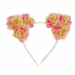 Вушка Кішечка в квітах