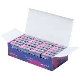 Презервативи 4Love Ribbed ребристі 24 уп. 96 шт.