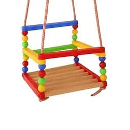 Підвісна гойдалка S0012 дерев'яна