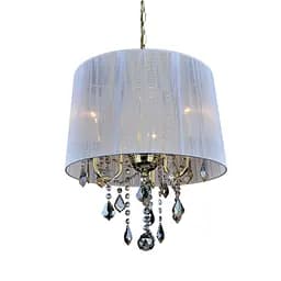 Люстра абажурна Levistella 7204003GD-3GD WHITE