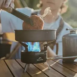 Пальник газовий Naturehike CNK2450CF019 трьохконфорковий (1047-6975641889045) - мініатюра 3