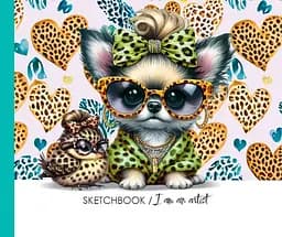 Скетчбук 7БЦ 165x128 мм, 24 аркуші, офсетний папір 100 г/м², чисті аркуші, матова ламінація, дизайн 24355