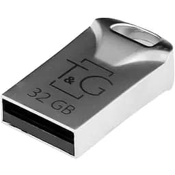 Накопитель USB-флешка Flash Drive T&G 32 GB Metal 106 стальная РТ000022071