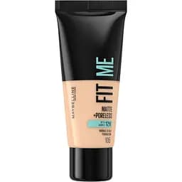 Тональний крем Maybelline New York Fit Me Matte Poreless Foundation відтінок 105 (Natural) 30 мл