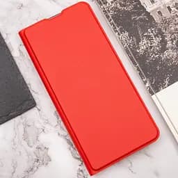 Шкіряний чохол-книжка GETMAN Elegant (PU) для Samsung Galaxy A15 4G/5G / M15 5G Червоний - мініатюра 4