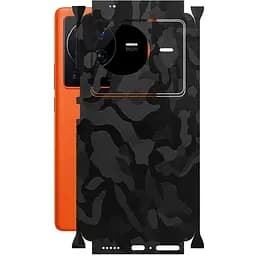 Захисна плівка StatusSKIN для Vivo X80 Pro Корпус Вініл Камуфляж чорний