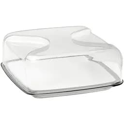 Блюдо для сыра Guzzini Gocce серый 25.5 х 11.5 см (27000092)