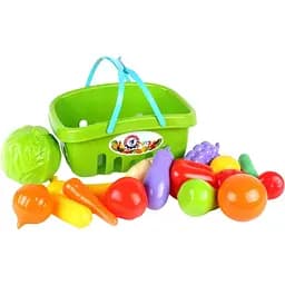 Набор продуктов в корзинке Technok Toys ТехноК (5354), 17 предметов