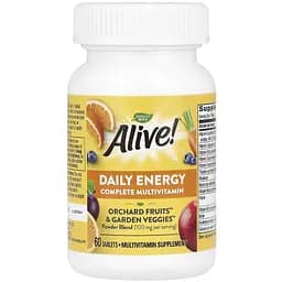 Вітамінно-мінеральний комплекс Nature's Way Alive! Daily Energy Complete Multivitamin 60 таблеток