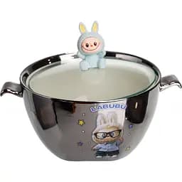 Миска для супу та локшини фарфорова LABUBU Flip 800 мл  FM-34D