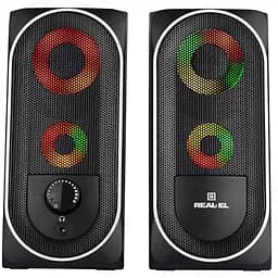 Акустична система REAL-EL S-110 USB Black - мініатюра 3