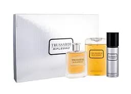 Подарочный Набор Trussardi Riflesso туалетная вода 100 мл, гель для душа 200 мл, дезодорант 100 мл