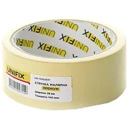 Скотч малярный Unifix 38 мм x 20 м премиум