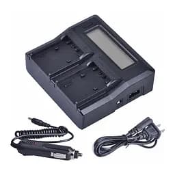 Зарядне на 2 батареї (KingMa) для Canon BP-808 BP-809 BP-819 BP-827