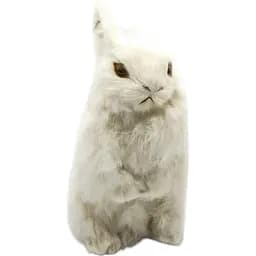 Кролик натуральне хутро 22х15х10 см