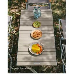 Складаний стіл Naturehike Star Jane T01 CNK2550JJ018, 119х60 см, вуглецева сталь, чорний - мініатюра 6