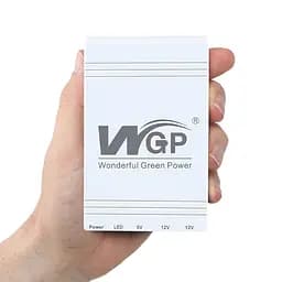 Джерело безперебійного живлення Mini UPS WGP UPS103A 10400mAh 5V/12V/12V, Li-ion 4*2.6Ah, для роутера та оптичного терміналу (42-00247) - мініатюра 9