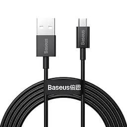 Кабель Baseus 2 метра Micro-USB Superior Series (CAMYS-A01) черный