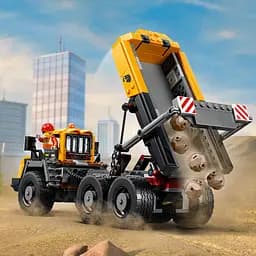 Конструктор LEGO City Самоскид і фронтальний ковшовий навантажувач (60494) - мініатюра 11