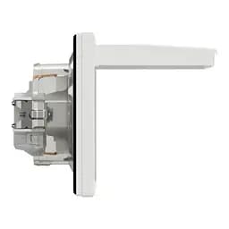 Розетка Schneider Electric ASFORA з кришкою IP44, біла (EPH3100321) - мініатюра 3