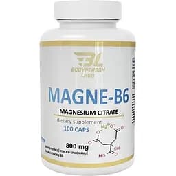Магній Bodyperson Labs Magne B6 800 мг 100 капсул