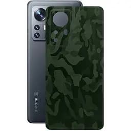 Захисна плівка StatusSKIN для Xiaomi 12 Pro 2021 Корпус Вініл Камуфляж зелений
