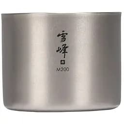 Кружка Snow Peak TW-128 Ti-Double M200 Stacking Mug 200 мл - мініатюра 2