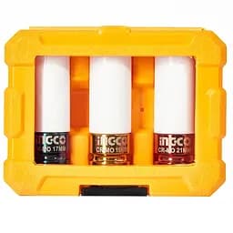 Набір ударних торцевих головок Ingco Industrial 3 шт (HNMLNS031) - мініатюра 5