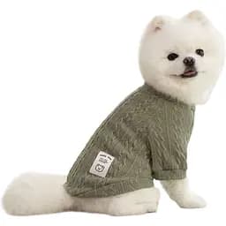 Свитер Ginger для животных S Happy bear хаки Д-25 см ОГ-35 см