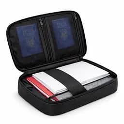 Набор для гаджетов и документов (черный)