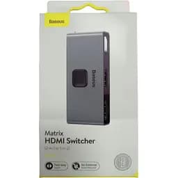 Разветвитель Baseus Matrix Hdmi Switcher двухсторонний адаптер