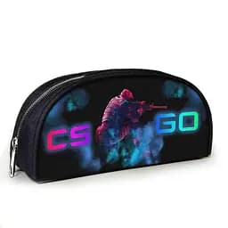 Пенал шкільний з принтом Counter-Strike 23х10х8 см з принтом для хлопчика (3798)