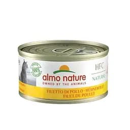 Вологий корм Almo Nature HFC Cat Natural для котів та котів з курячим філе (70 гр.)