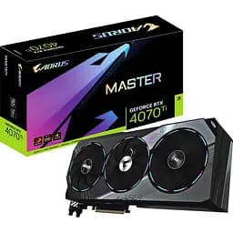 Видеокарта Aorus GeForce RTX 4070 Ti Master 12G (GV-N407TAORUS M-12GD) [79161]